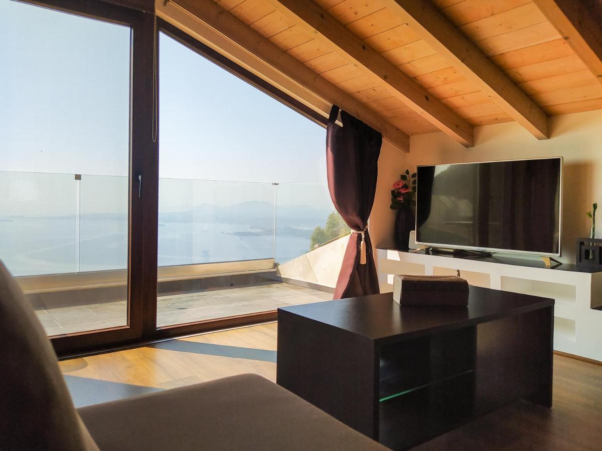 Blue Sky Loft By Corfuescapes Apartment Spartylas Luaran gambar