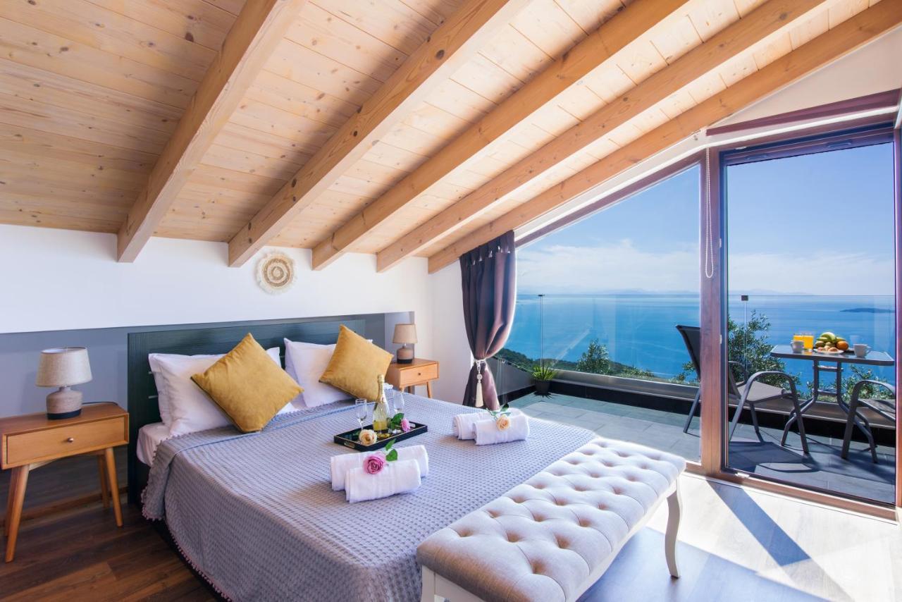 Blue Sky Loft By Corfuescapes Apartment Spartylas Luaran gambar